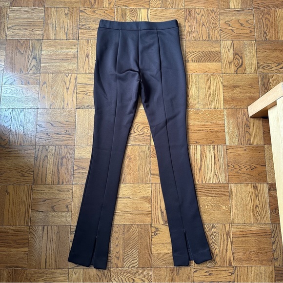 NWOT Camilla & Marc Chocolate Brown Opal Scuba Boot Cut Flare Pants - Picture 12 of 17